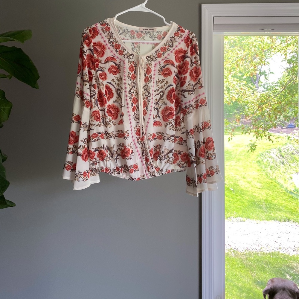 Jealous Tomato | Floral print top NWOT